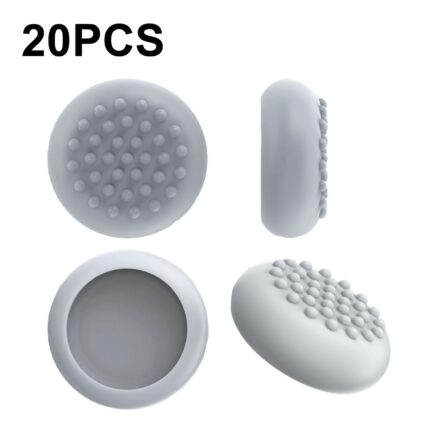 nexbie 20-Piece Grey Silicone VR Handle Cover Set – For Meta Quest 2